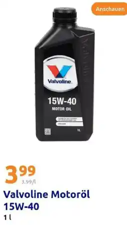 Action Valvoline Motoröl 15W-40 Angebot