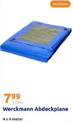 Action Werckmann Abdeckplane Angebot