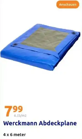 Action Werckmann Abdeckplane Angebot