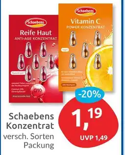 Budni Schaebens reife haut anti-age konzentrat Angebot