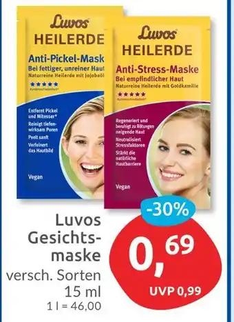 Budni Luvos anti-pickel-maske Angebot