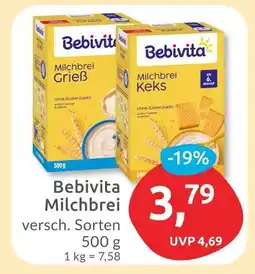 Budni Bebivita milchbrei grieß Angebot