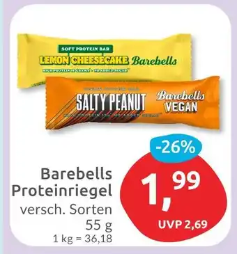 Budni Barebells lemon cheesecake protein bar Angebot