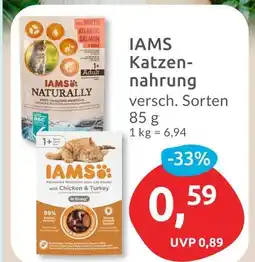 Budni Iams naturally with north atlantic salmon Angebot