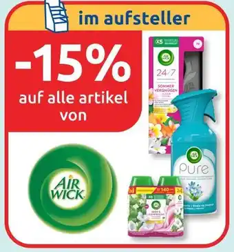 Budni Air wick -15% rabatt Angebot