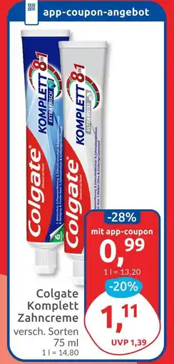 Budni Colgate komplett 8 extra frisch Angebot