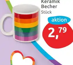 Budni Keramik becher Angebot