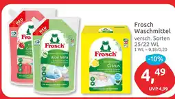 Budni Frosch sensitiv-waschmittel aloe vera Angebot