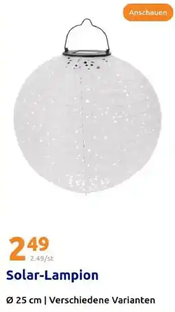 Action Solar-Lampion Angebot