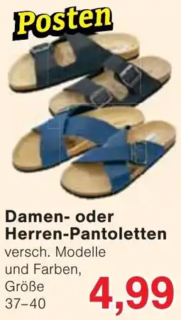 Wiglo Wunderland Damen- oder Herren-Pantoletten Angebot