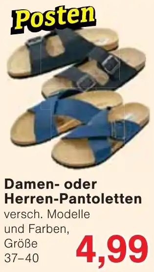 Wiglo Wunderland Damen- oder Herren-Pantoletten Angebot