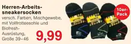Wiglo Wunderland Herren-Arbeitssneakersocken Angebot