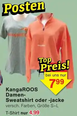 Wiglo Wunderland KangaROOS Damen Sweatshirt oder -jacke Angebot