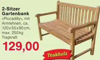 Wiglo Wunderland 2-Sitzer Gartenbank Angebot