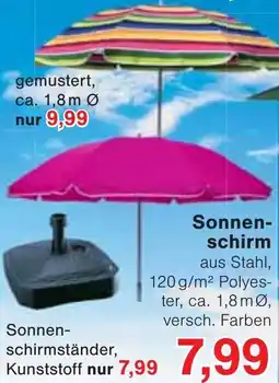 Wiglo Wunderland Sonnenschirm Angebot