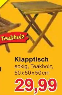 Wiglo Wunderland Klapptisch Angebot