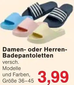 Wiglo Wunderland Damen- oder Herren Badepantoletten Angebot
