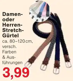 Wiglo Wunderland Damen- oder Herren Stretch Gürtel Angebot