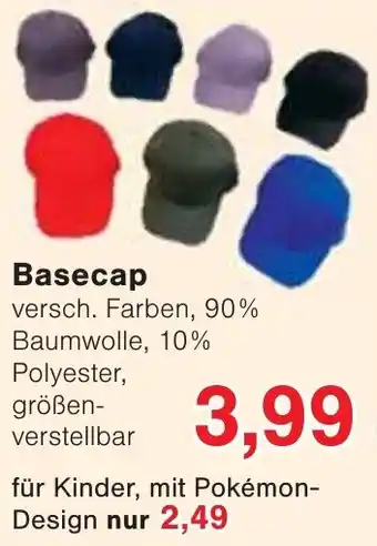 Wiglo Wunderland Basecap Angebot