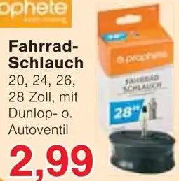 Wiglo Wunderland prophete Fahrrad Schlauch Angebot