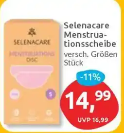 Budni Selenacare Menstruationsscheibe Angebot