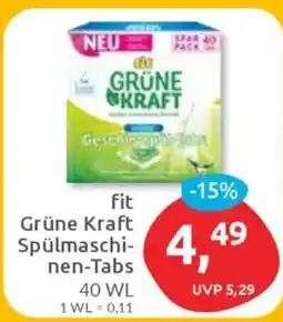 Budni fit Grüne Kraft Spülmaschinen-Tabs Angebot