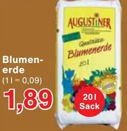 Wiglo Wunderland AUGUSTINER Blumenerde Angebot