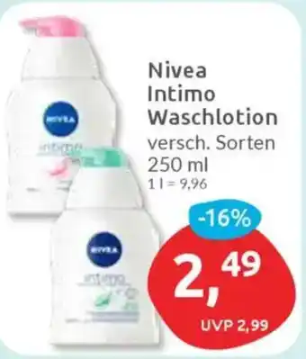 Budni Nivea Intimo Waschlotion Angebot