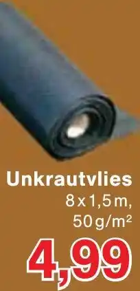 Wiglo Wunderland Unkrautvlies Angebot