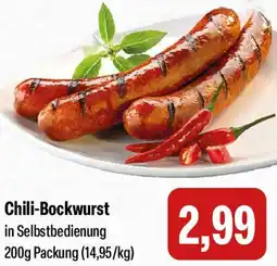 Feneberg Chili-Bockwurst Angebot
