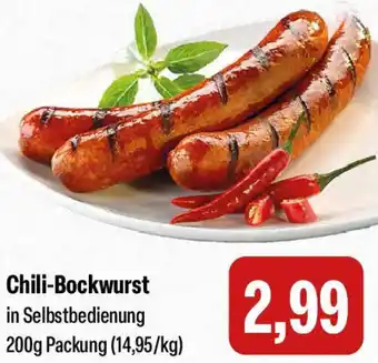 Feneberg Chili-Bockwurst Angebot