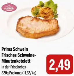 Feneberg Prima Schwein Frisches Schweine Minutenkotelett Angebot