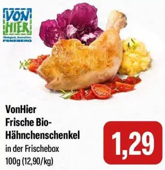 Feneberg VonHier Frische Bio Hähnchenschenkel Angebot