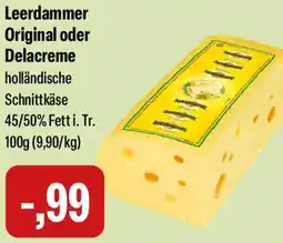 Feneberg Leerdammer Original oder Delacreme Angebot