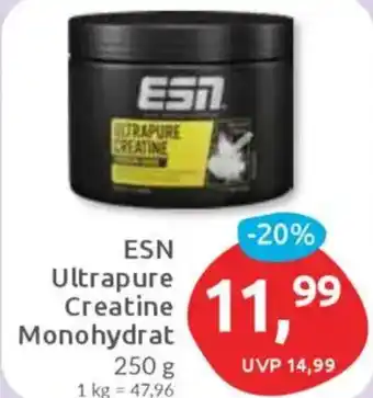 Budni ESN Ultrapure Creatine Monohydrat 250 g Angebot