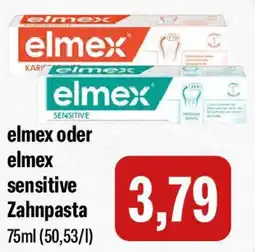 Feneberg elmex oder elmex sensitive Zahnpasta Angebot