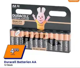Action Duracell duracell batterien aa Angebot