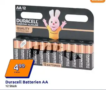 Action Duracell duracell batterien aa Angebot