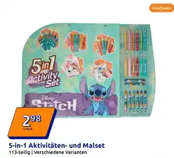 Action Disney 5-in-1 aktivitäten- und malset Angebot