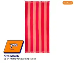 Action Strandtuch Angebot