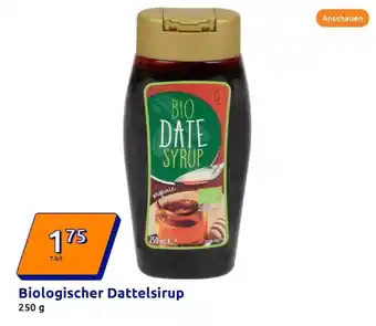 Action Biologischer dattelsirup Angebot