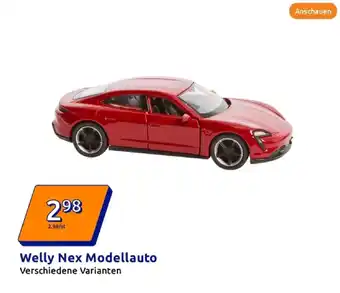 Action Welly nex modellauto Angebot