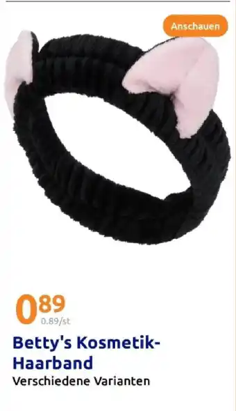 Action Betty's kosmetik-haarband Angebot