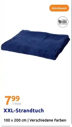 Action Xxl-strandtuch Angebot