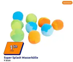 Action Super splash wasserbälle Angebot