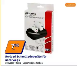 Action Re-load schnellladegeräte für unterwegs Angebot