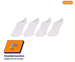 Action Sneakersocken Angebot