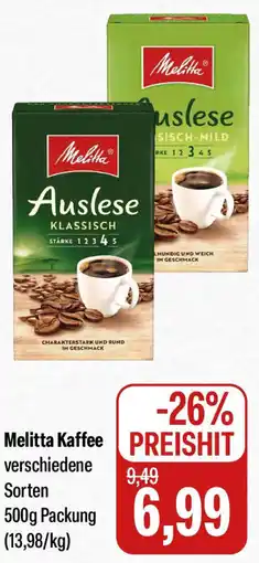 Feneberg Melitta Kaffee Angebot