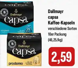 Feneberg Dallmayr capsa Kaffee-Kapseln Angebot