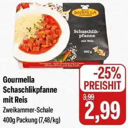 Feneberg Gourmella Schaschlikpfanne mit Reis Angebot